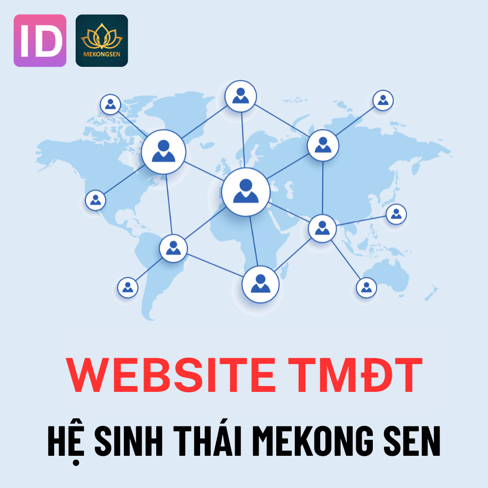 Website TMĐT - Hệ Sinh Thái Mekong Sen